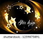 glowing background with... | Shutterstock .eps vector #1259875891