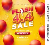promotional business flash sale ... | Shutterstock .eps vector #2135751257