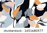 abstract pattern. floral... | Shutterstock .eps vector #1651680577