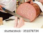 salami mortadella trotter cured pork meat products typical of the Po Valley Italian delicatessen