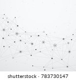 global network connections with ... | Shutterstock .eps vector #783730147