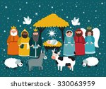 Baby Jesus Manger Scene Free Stock Photo - Public Domain Pictures