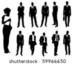 business people | Shutterstock .eps vector #59966650