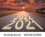 2021 2022 and 2023 new year...