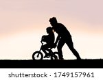 A Silhouette Of A Good Father...
