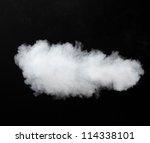 White Smoke Cloud Background On ...