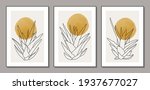 set of minimalist botanical... | Shutterstock .eps vector #1937677027