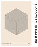 minimal 20s geometric design... | Shutterstock .eps vector #2141790291