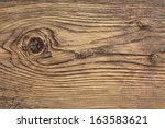 Old Plank  With Wood Knots And...