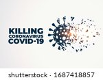 killing or destroying... | Shutterstock .eps vector #1687418857
