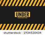 under construction background... | Shutterstock .eps vector #1934520434