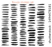 grungy hand made vector brush... | Shutterstock .eps vector #1494478181