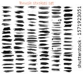 grungy hand made vector brush... | Shutterstock .eps vector #1571923051