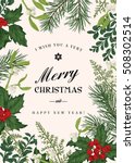 Greeting Christmas Card In...