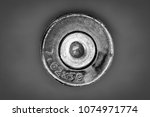 the old used cartridge case of... | Shutterstock . vector #1074971774