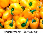 Yellow Bell Peppers With Bright ...