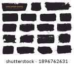 paint brush stains and grunge... | Shutterstock .eps vector #1896762631