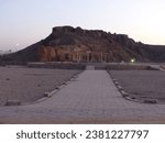 Small photo of Edfu, Egypt - Aug 25 2023: Picture showing part of the stunning Edfu Temple