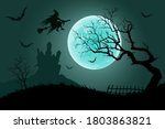 Halloween Night Background....