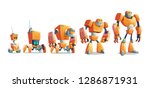robots technological evolution... | Shutterstock .eps vector #1286871931