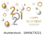 2021 new year background for... | Shutterstock .eps vector #1840673221