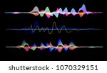audio digital equalizer... | Shutterstock .eps vector #1070329151
