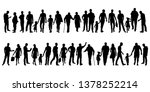 collection of people... | Shutterstock .eps vector #1378252214
