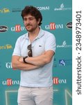 Small photo of GIFFONI VALLE PIANA,ITALY - July 25,2023 : Tobia Passigato at Giffoni Film Festival 2023 - on July 25, 2023 in Giffoni Valle Piana, Italy.