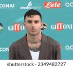 Small photo of GIFFONI VALLE PIANA,ITALY - July 25,2023 : Antonio Signore, aka Junior Cally at Giffoni Film Festival 2023 - on July 25, 2023 in Giffoni Valle Piana, Italy.