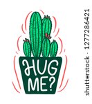 Lettering Quote About Cactus ...