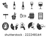 Wine Vector Illustration Icon...