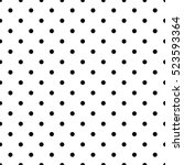 small polka dot seamless... | Shutterstock .eps vector #523593364