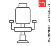 barber chair line icon ... | Shutterstock .eps vector #2169631701