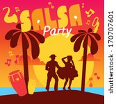 Salsa Dancing Poster For The...