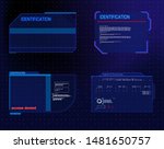 abstract technology... | Shutterstock .eps vector #1481650757
