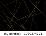abstract black with gold lines  ... | Shutterstock .eps vector #1730374321
