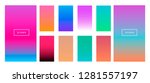 colorful backgrounds in trendy... | Shutterstock .eps vector #1281557197