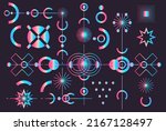 abstract alien like mysterious... | Shutterstock .eps vector #2167128497