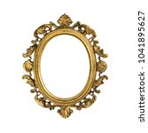 picture frame  old bronze | Shutterstock . vector #1041895627
