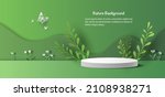 product banner  podium platform ... | Shutterstock .eps vector #2108938271