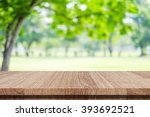 Nature background  wood table...