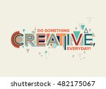 creative. modern typography... | Shutterstock .eps vector #482175067