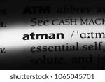 Small photo of atman word in a dictionary. atman concept.
