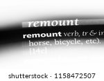 Small photo of remount word in a dictionary. remount concept.