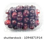 cherries package isolated on a... | Shutterstock . vector #1094871914