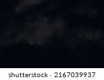 very dark black mountain forest ... | Shutterstock .eps vector #2167039937