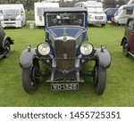 Small photo of 29th June 2019- A beautiful 1930 Crosslet saloon car being displayed at a vintage vehicle show at Pontacothi, Carmarthenshire, Wales, UK.