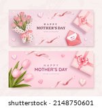 mother's day poster or banner... | Shutterstock .eps vector #2148750601