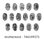 different fingerprint... | Shutterstock .eps vector #766149271