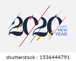 2020 Happy New Year Design...